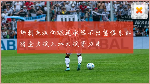 热刺老板向球迷承诺不出售俱乐部将全力投入加大投资力度